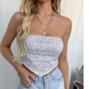 SHEIN bandana top